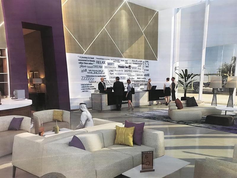 Premier Inn Dubai Dragon Mart Bagian luar foto